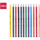 Карандаши цветные Deli "ColoRun", 12 цветов, картон