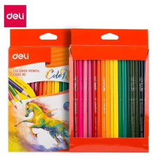 Карандаши цветные Deli "ColoRun", 36 цветов, картон