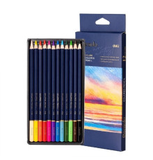 Карандаши цветные Deli "Finenolo", 12 цветов, картон