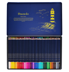 Карандаши цветные Deli "Finenolo", 36 цветов, в метал. коробке