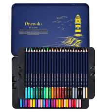 Карандаши цветные Deli "Finenolo", 48 цветов, в метал. коробке