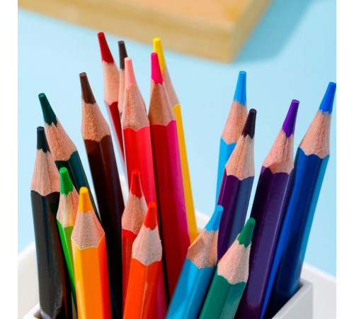 Карандаши цветные Deli "SpongeBob", 12 цветов, картон