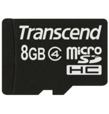Карта памяти Transcend MicroSD 8GB Class 4 