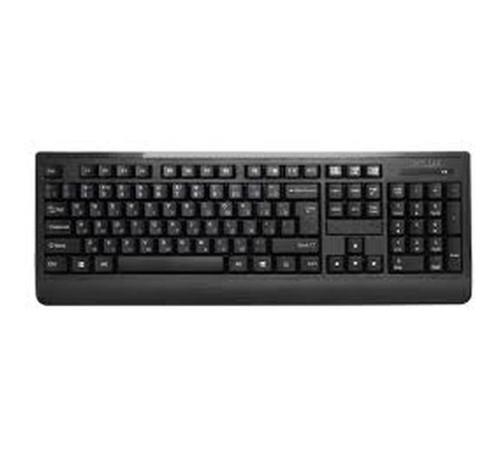Клавиатура беспроводная Delux DLK-6010GB черная, Анг/Рус/Каз