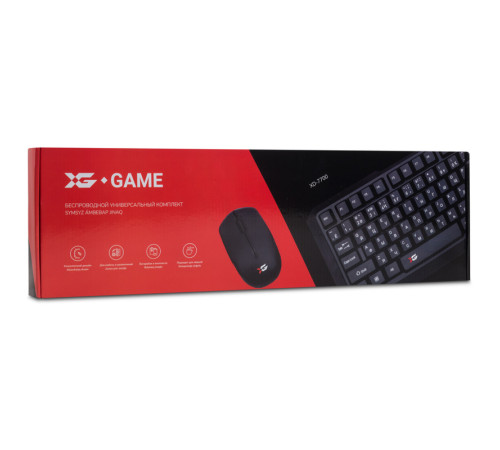 Клавиатура + Мышь X-Game XD-770GB безпроводные (комплект)