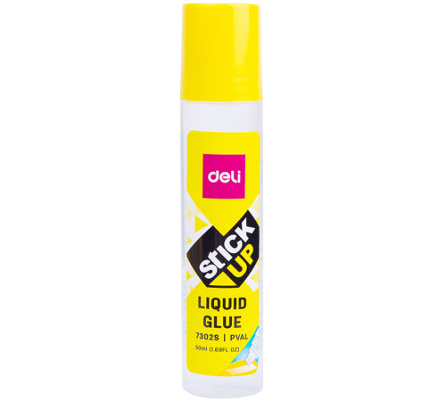Клей канцелярский DELI, 50 мл, с пластиковым аппликатором