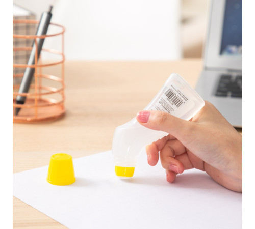 Клей канцелярский DELI, 65 мл, с аппликатором