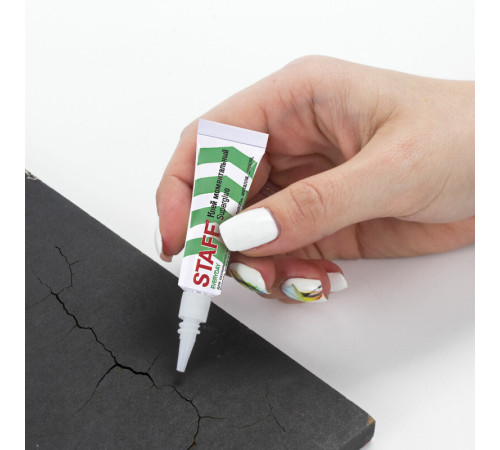 Клей секундный STAFF, 3 гр (супер-клей)