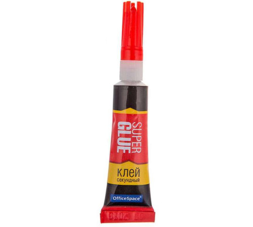Клей универсальный OfficeSpace "Super Glue" 3  г (супер-клей)