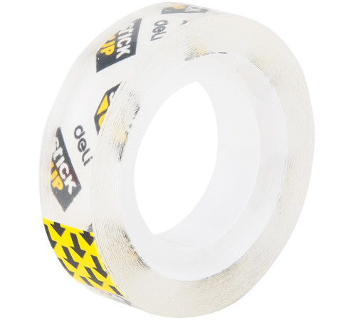 Клейкая лента DELI 12 мм х 20 м, прозрачная
