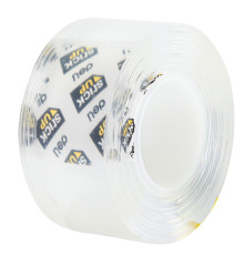 Клейкая лента двусторонняя DELI 25,4 мм х 1,5 м, прозрачная