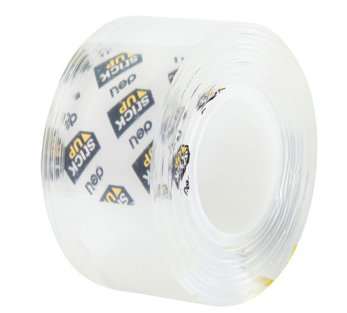 Клейкая лента двусторонняя DELI 25,4 мм х 1,5 м, прозрачная