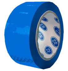 Клейкая лента упаковочная 48 мм х 50 м, синяя