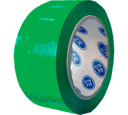 Клейкая лента упаковочная 48 мм х 50 м, зеленая