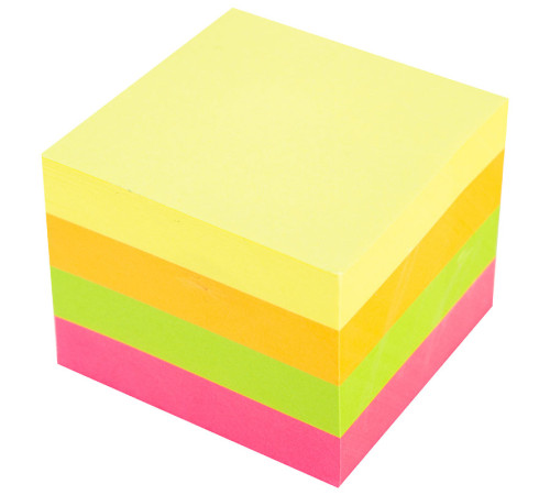 Клейкие листики DELI 51 х 51 мм, 4 цвета, 400 листов