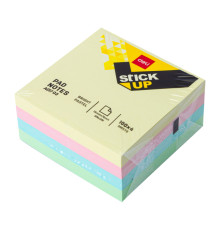 Клейкие листики DELI 76 х 76 мм, 4 цвета, 400 листов