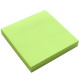 Клейкие листики KUVERT  "Sticky" 76 х 76 мм, неон-зеленый, 100 листов