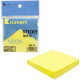 Клейкие листики KUVERT "Sticky" 76 х 76 мм, неон-желтый, 100 листов