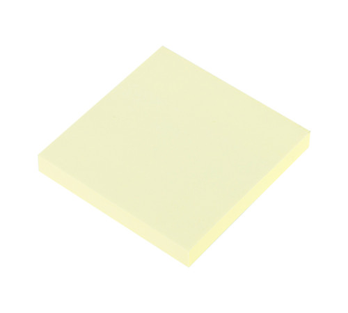 Клейкие листки DELI 76х76 мм,  желтые,  100 листов