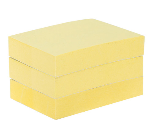 Клейкие листки DELI "Stick Up", 38 х 51 мм, желтые, 100 листов