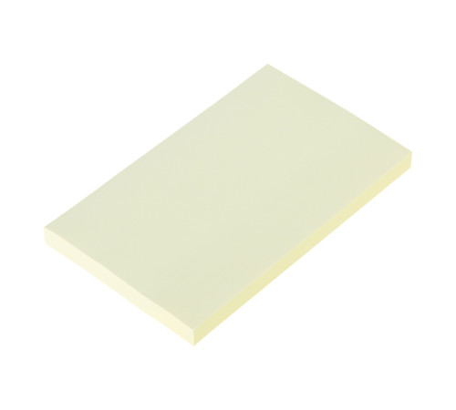 Клейкие листки DELI "Stick Up", 76 х126 мм, желтые, 100 листов