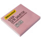 Клейкие листки Silwerhof 76х76 мм, розовый, 100 листов