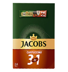 Кофе Jacobs 3в1 Капучино 12,5г растворимый