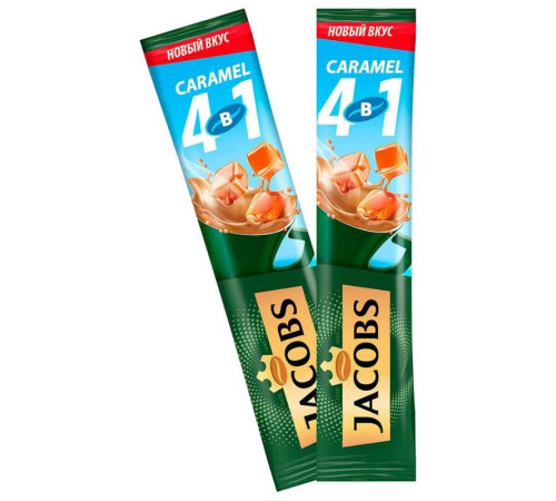 Кофе Jacobs 3в1 "Карамель"