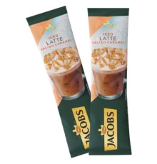 Кофе Jacobs Iced latte "Salted caramel", 21 г