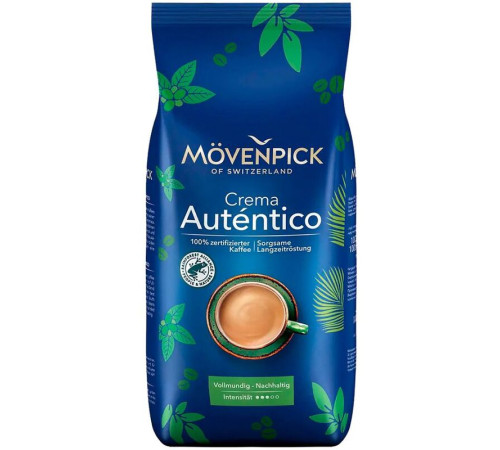 Кофе Movenpick "EI Autentico" в зернах, 1000 гр, мягкая упаковка