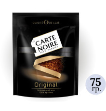 Кофе растворимый Carte Noire 75 гр, мягкая упаковка