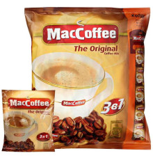 Кофе растворимый MacCoffee "3 в 1", 25 пакетиков