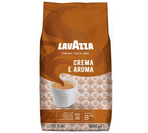 Кофе в зернах Lavazza "Crema e Aroma", вакуумный пакет, 1кг