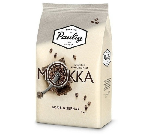 Кофе в зернах Paulig Mokka , 1000 гр.