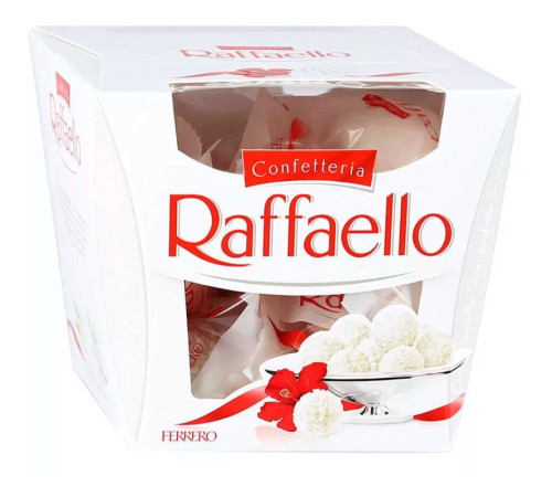 Конфеты "Raffaello", с миндалем, 150 гр