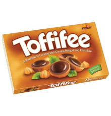 Конфеты "Toffifee", с лесным орехом, 125 гр