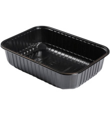 Контейнер одноразовый 750мл, 180х132х45 мм, 100шт/уп, черный