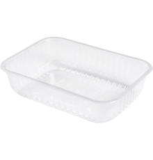 Контейнер одноразовый 750мл, 180х132х45 мм, 100шт/уп, прозрачный