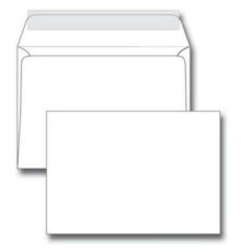 Конверт С6 Ряжская печатная фабрика (114х162 мм) белый, удаляемая лента