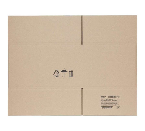 Короб OfficeSpace из гофрокартона, марка Т22, профиль В, 380х280х225 мм