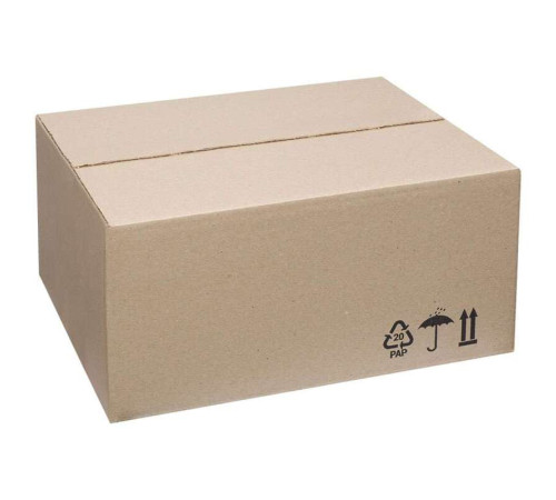 Короб OfficeSpace из гофрокартона, марка Т22, профиль В, 450х330х210 мм