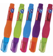 Корректирующая ручка BRAUBERG, 9 мл, металлический наконечник, ассорти