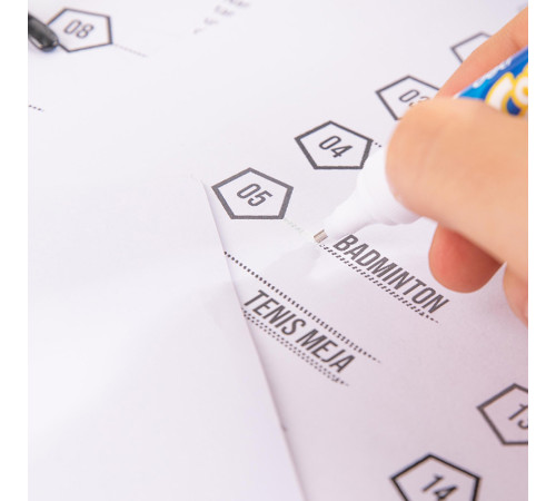 Корректирующая ручка DELI, 8 мл, металлический наконечник