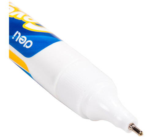 Корректирующая ручка DELI, 8 мл, металлический наконечник