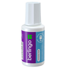 Корректирующая жидкость Berlingo на водной основе, 20мл.