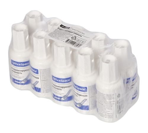Корректирующая жидкость OfficeSpace на водной основе, 20 мл.