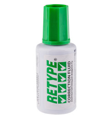 Корректирующая жидкость RETYPE, 20 мл, с кисточкой