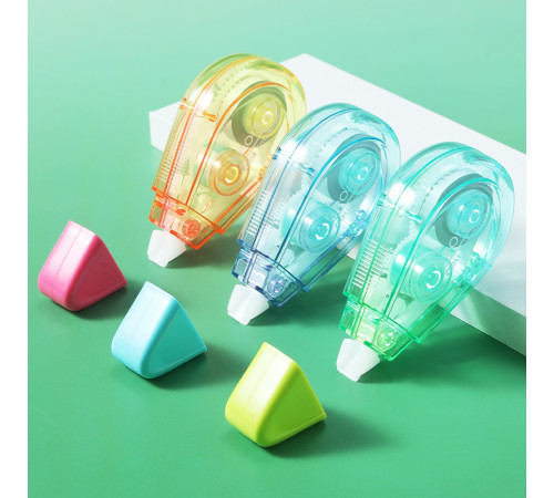 Корректирующий роллер, DELI "Neonup", 5 мм х 7 м, ассорти