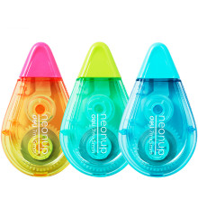 Корректирующий роллер, DELI "Neonup", 5 мм х 7 м, ассорти