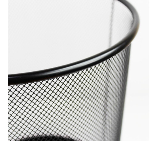 Корзина для мусора BASY "5003", металлическая, 190х235х270 мм, 12 литров
